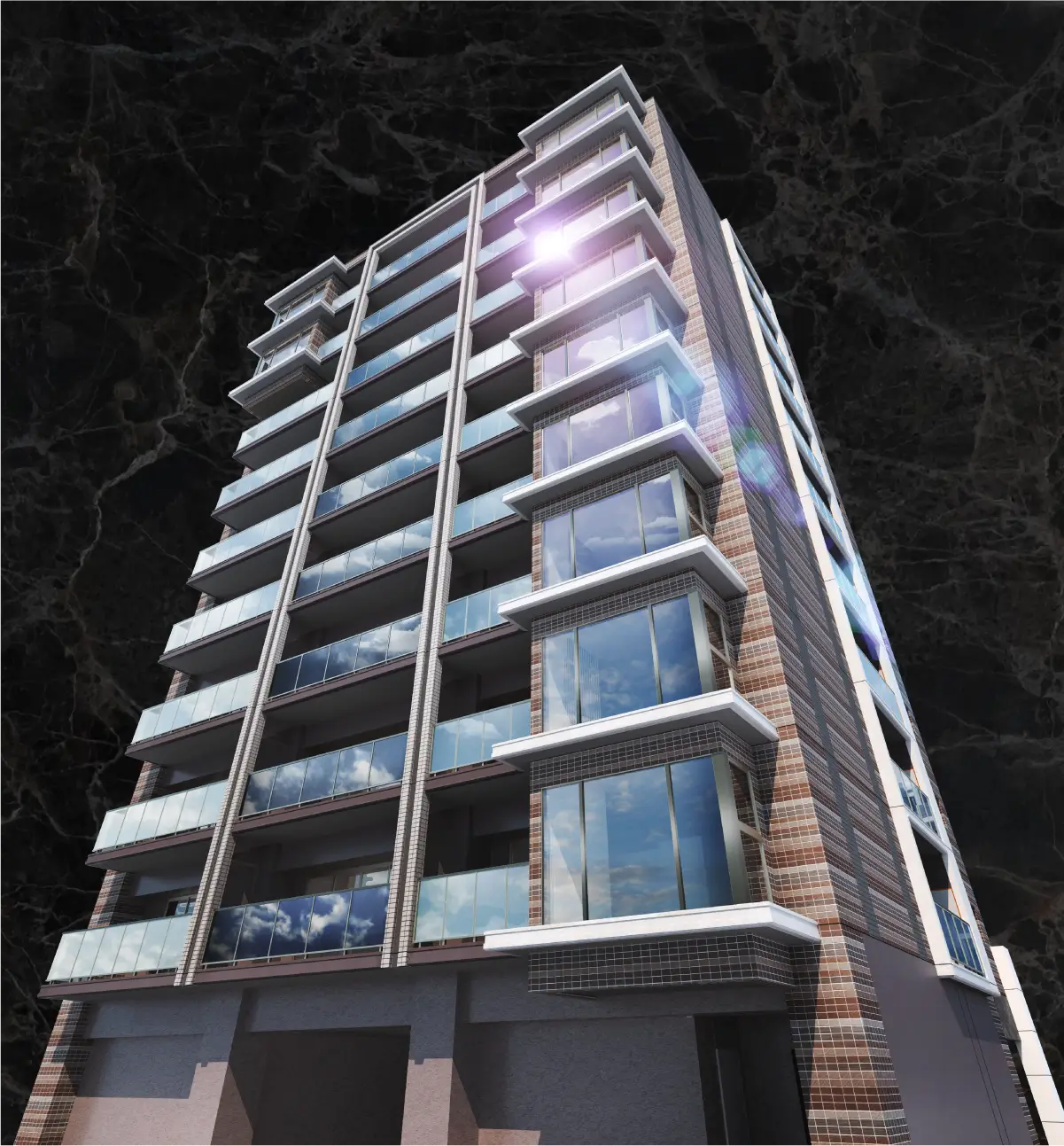 建物外観完成予想CG