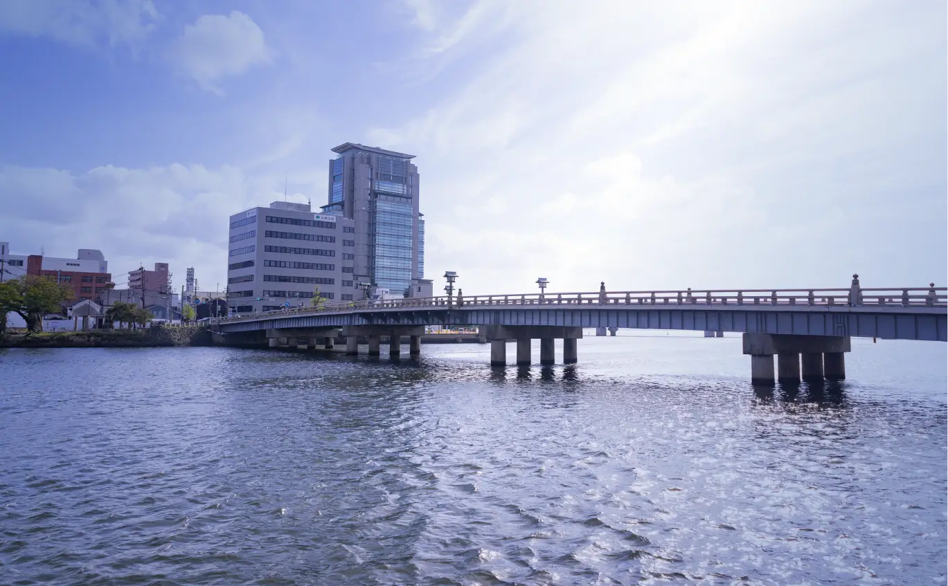 大橋川と松江大橋